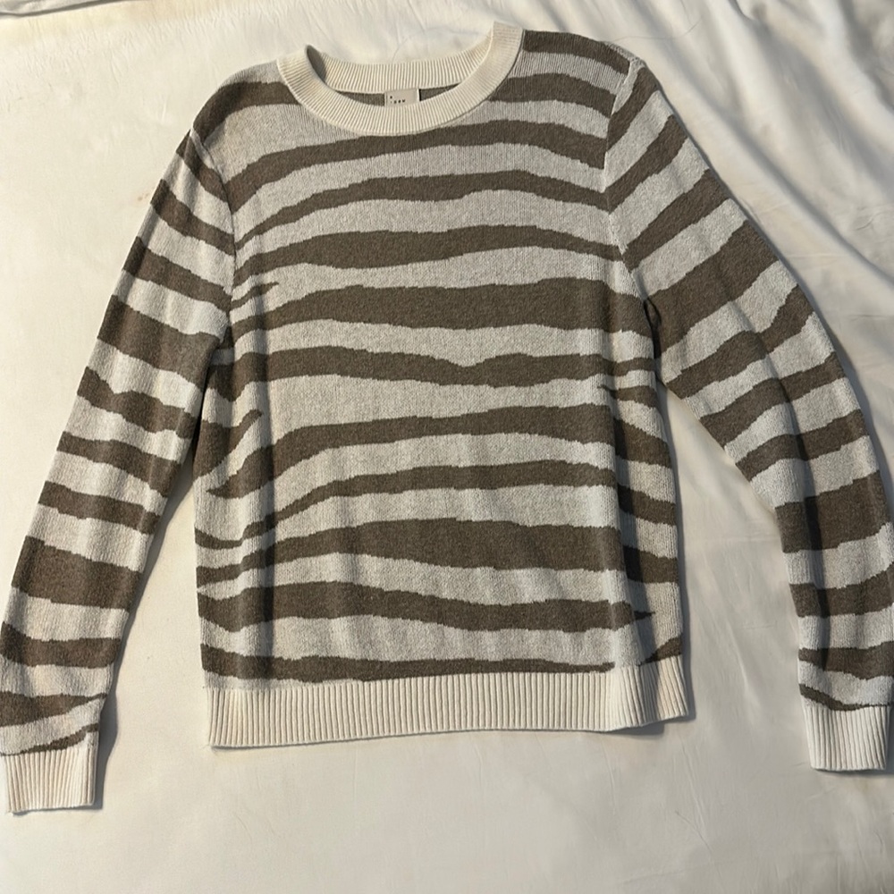 Brown stripes A New Day brand sweater